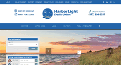 Desktop Screenshot of harborlightcu.org